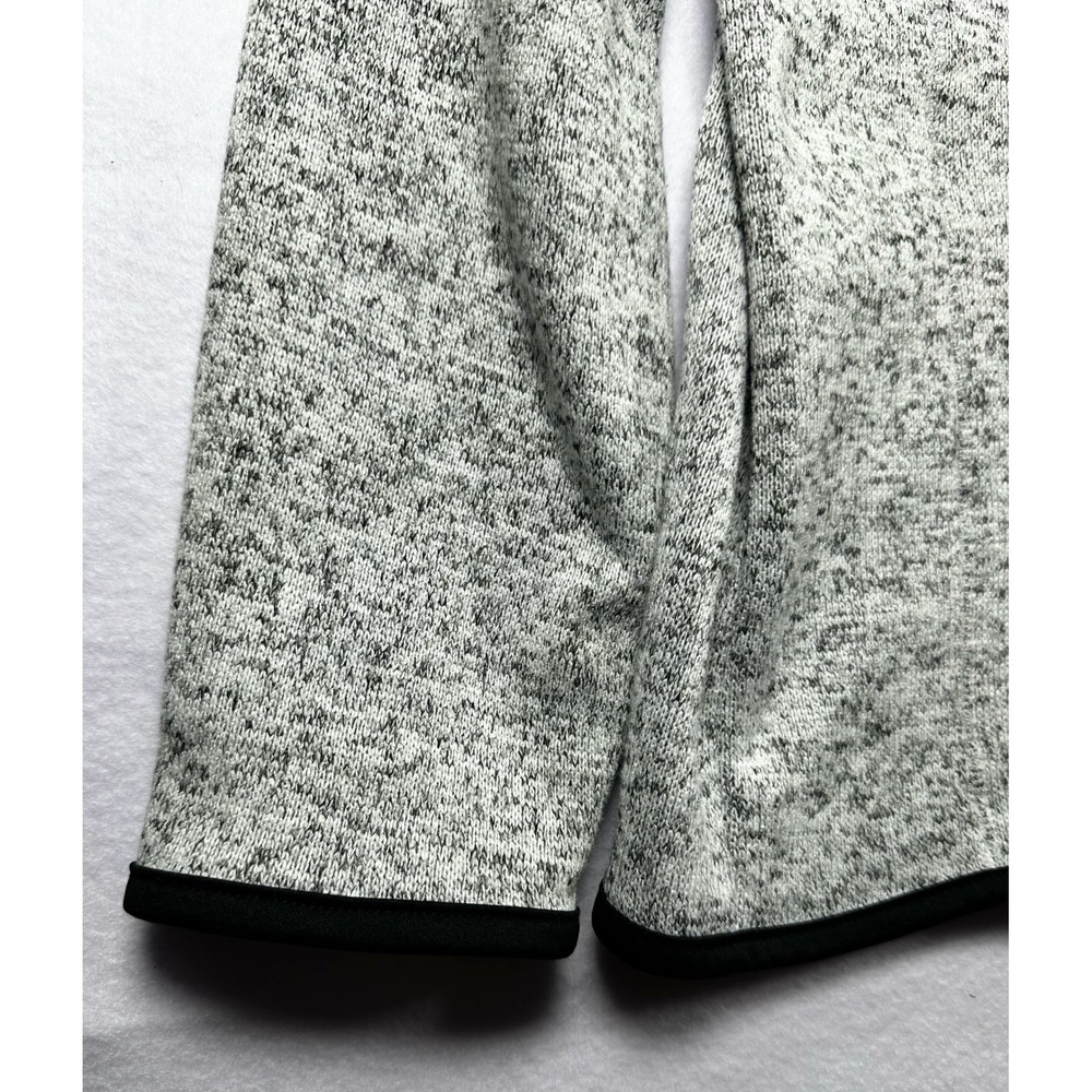 Canada Weather Gear Mens Fleece Full Zip Jacket Grey Marl Sweater Large L/G - Picture 14 of 16